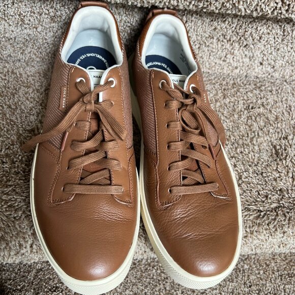 Cole Haan Men\'s Brown leather Lace-up Shoes main image 13